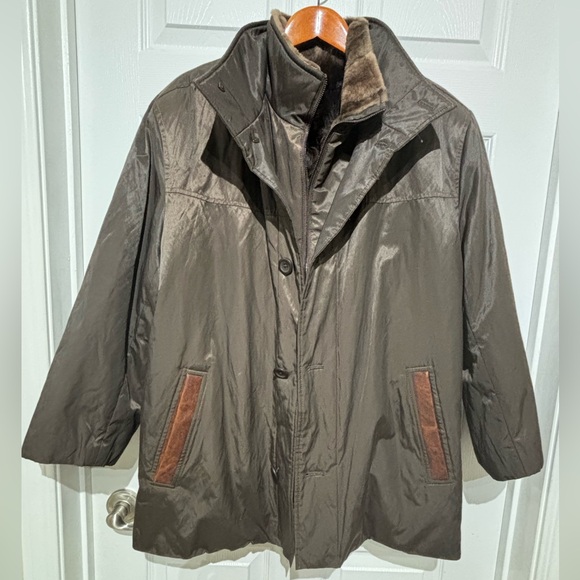 Rosleen 2 in 1 Jacket / Fur Genuine Leather / Acrylic lining/ Size Medium - Picture 1 of 15